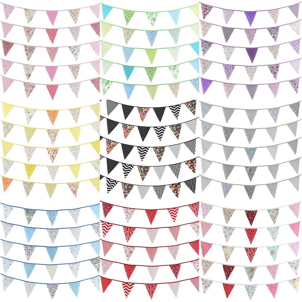 Cotton Banner For Weddings Garden Parties Height 17.46cm