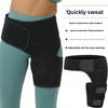 Integrated Waist and Legs, Groin Belt To Prevent Muscle Strain, Hip Protection, Weight Lifting, Pressure Waist Belt To Protect Thighs