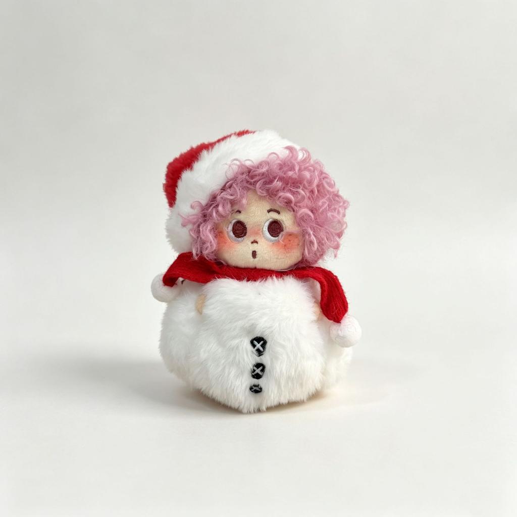 Saite Dudu Explosive Hair Freckle Plush Keychain, Cute Cartoon Doll Pendant Ornament, Soft Stuffed Bag Charm, Lovely Gift for Girls
