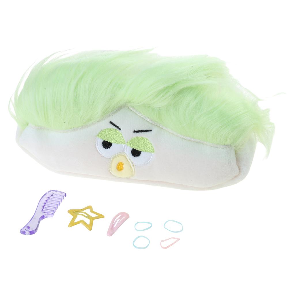 Мультяшная кукла-карандаш, плюшевая сумка для ручек, пенал на молнии, большая вместимость, сумка для канцелярских принадлежностей, подарок для ребенка в школу