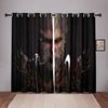 3D Игра Черный Миф WUKONG Узор Шторы 2 Панели Молодежь Любители Игр Гостиная Спальня Киберспортивная Комната Декор