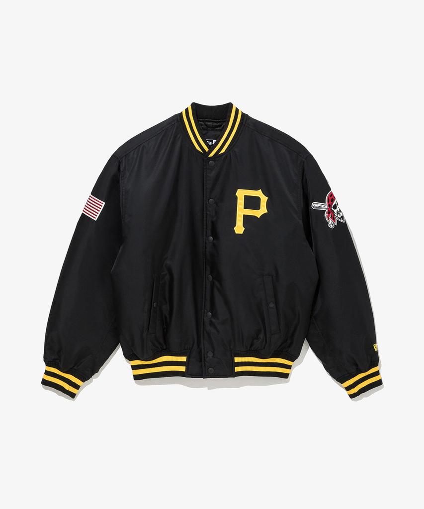 New Era Mlb Pittsburgh Pirates Authentic Stadium Jacket Black