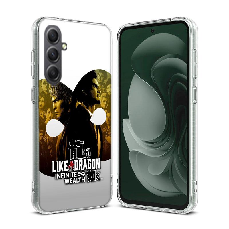 Yakuza 0 Game Phone Case for Samsung A16 A26 A36 A56 A17 A37 A57 A07 A06 A02S A03 A04S A05S Galaxy Note 20 10 A50S A71 A51 A31 A