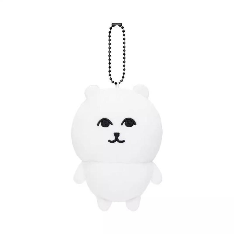 Nagono Cute Guardian Bear Confident Bear Cartoon Plush Pendant Doll Keychain