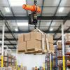1000 kg Electric Chain Hoist, 6 m Lifting Height, 230V Single Phase Overhead Crane with 4.5 m Wired Remote Control, G100 Chain Electric Lift Hoist for