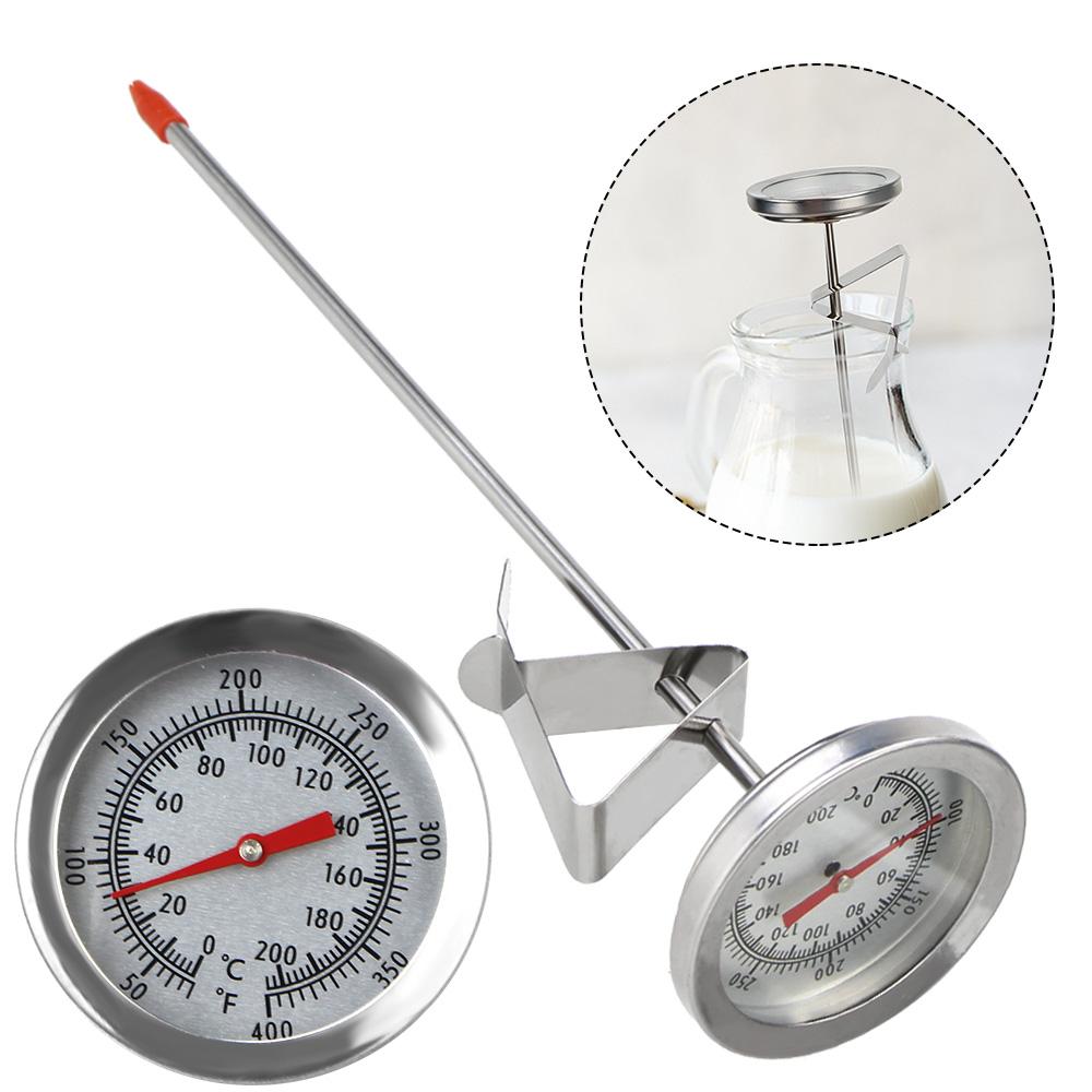Kitchen Tools 0~200℃ Cooking Temperature Meter Stainless Steel Probe Thermometer Milk Coffee Food Meat Gauge