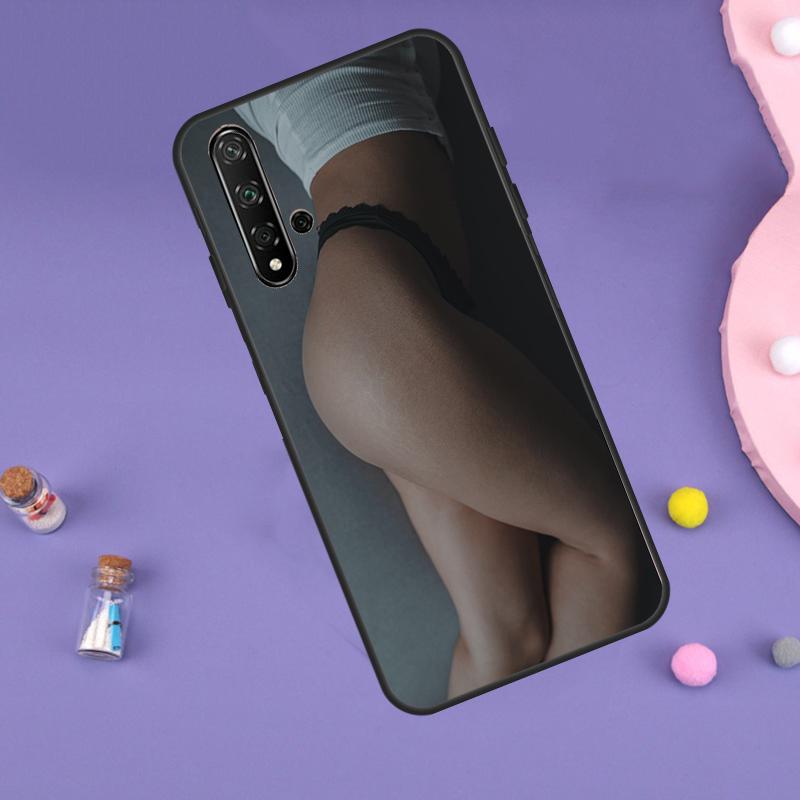 Чехол Sexy Girl Ass Bum для Huawei Nova 11i 3i 7i 5T 11 9 10 SE Y60 Y61 Y70 Y90 Y91 P20 P40 Lite P30 Pro Cover