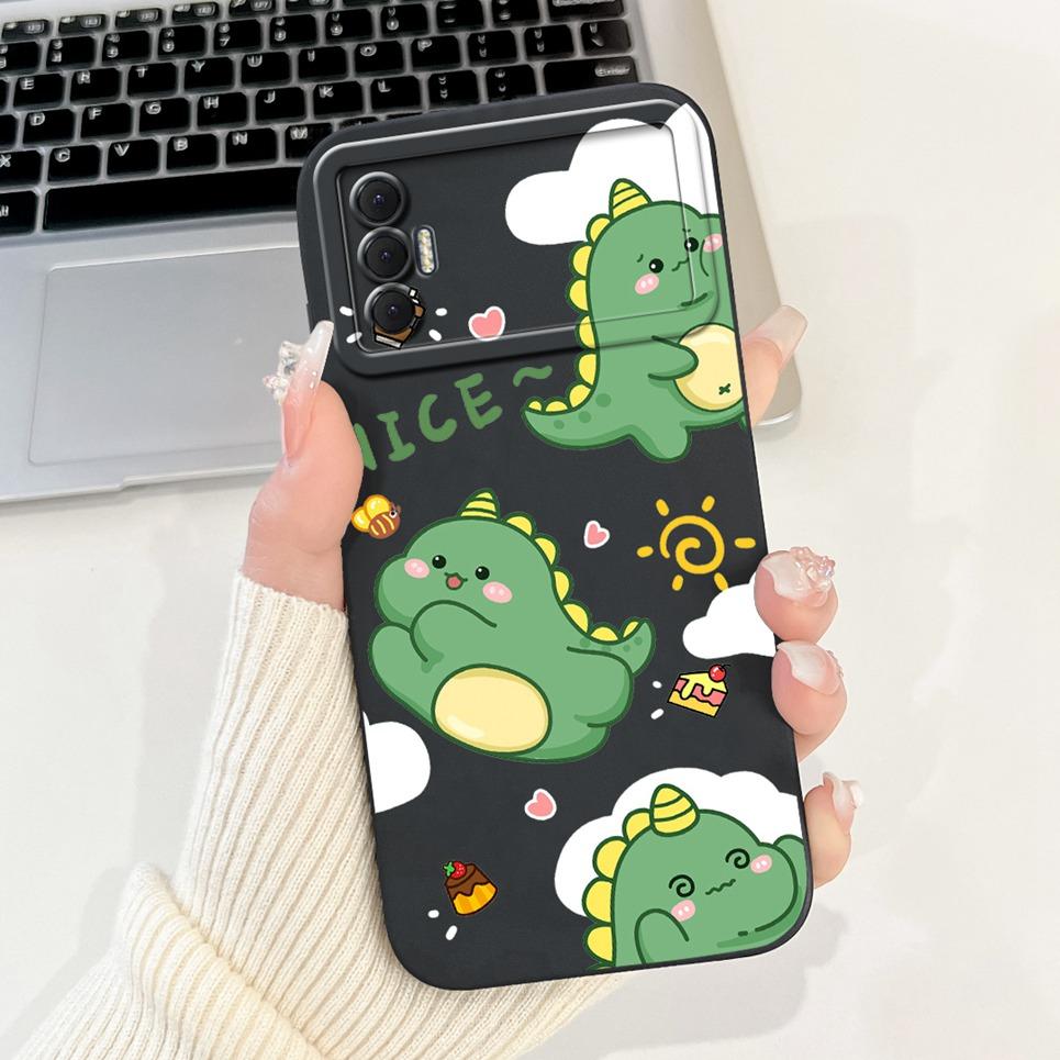 For Tecno Spark 8P Case Cute Astronaut Cartoon Panda Dragon Cover for Tecno Spark 9T India KG7H Spark8P Capa Funda Soft Silicone