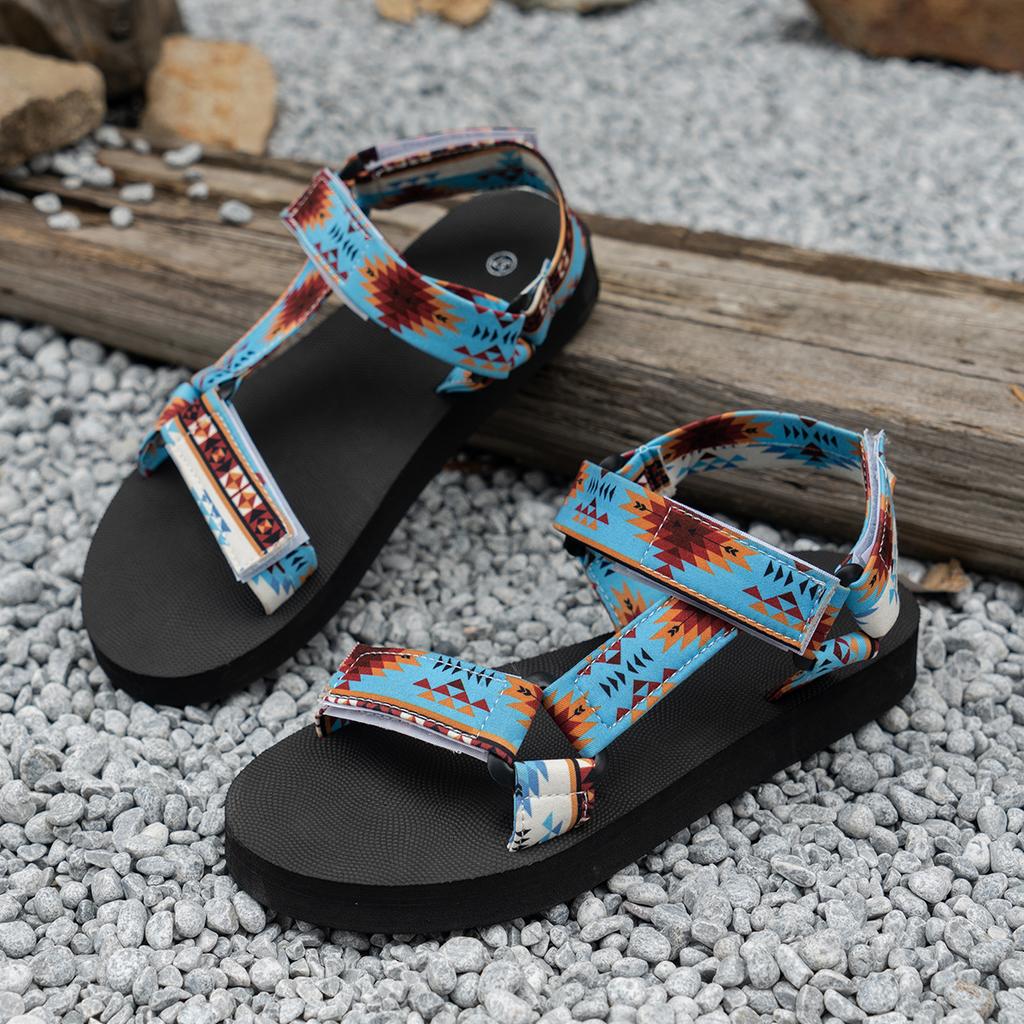 Fashion Women Sandals New Summer Flat Beach Shoes for Women Outdoor All-match Casual Sandals Large Size Women Sandals Sandalias De Mujer