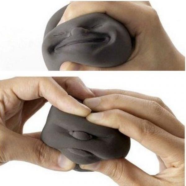 Цао Мару, антистрессовая голова Японская белая антистрессовая голова