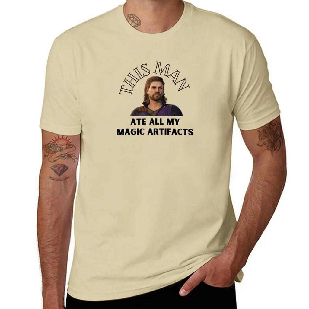 Gale ate all of my magic artifacts - BG3 T-Shirt plain t-shirt shirts graphic tees plus size tops t shirt graphic