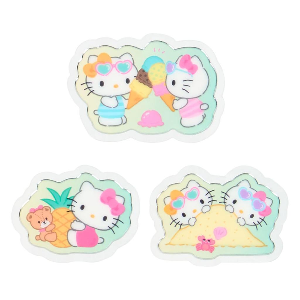 Sanrio Hello Kitty Summer Case Ages 176184 Stickers, PVC/CPP, Included, 3+,