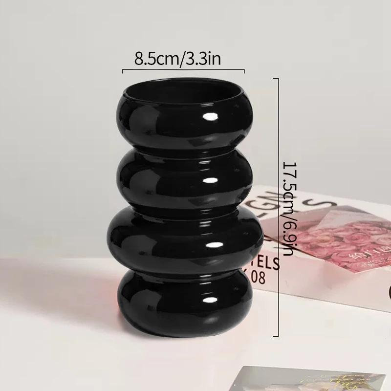 Современная розовая стеклянная ваза, гидропонные цветочные вазы, декоративная стеклянная ваза для цветов для домашнего офиса, декор стола, свадебные центральные украшения