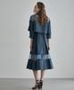 Leni And Mccoy Organza Color Block Shirt Set Dress Mm05Tp002Hjy