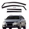 Дефлекторы воздуха - J&J Automotive - Volkswagen Passat B6/B7 - 4 шт. - Аэродинамические - Черный/Тонированный