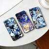 S-Shadow M-Milk Cookie Phone Case For Samsung Galaxy A20,21s,22,31,32,52,53,72,73,80,91 Soft Black Shell