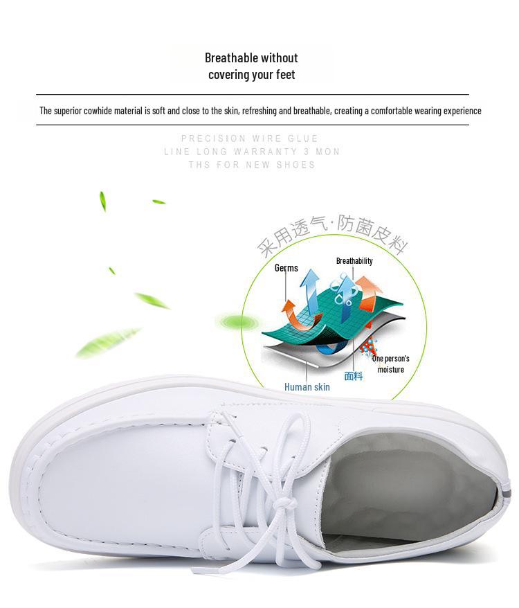 Women's Lace-Up Soft Sole Non-Slip Fashionable Flats - Breathable, Comfortable Autumn/Winter Shoes