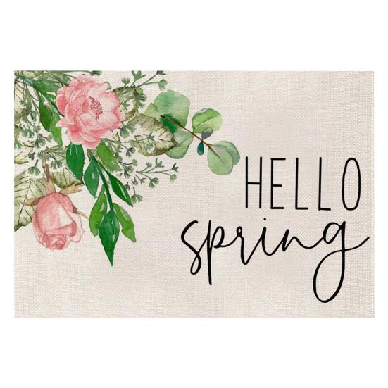 Настольный коврик для кофейной чашки, коврик для кофейной чашки, супер мягкий износостойкий коврик для чаши с изысканным узором, коврик для столовой посуды, декор для столовых приборов