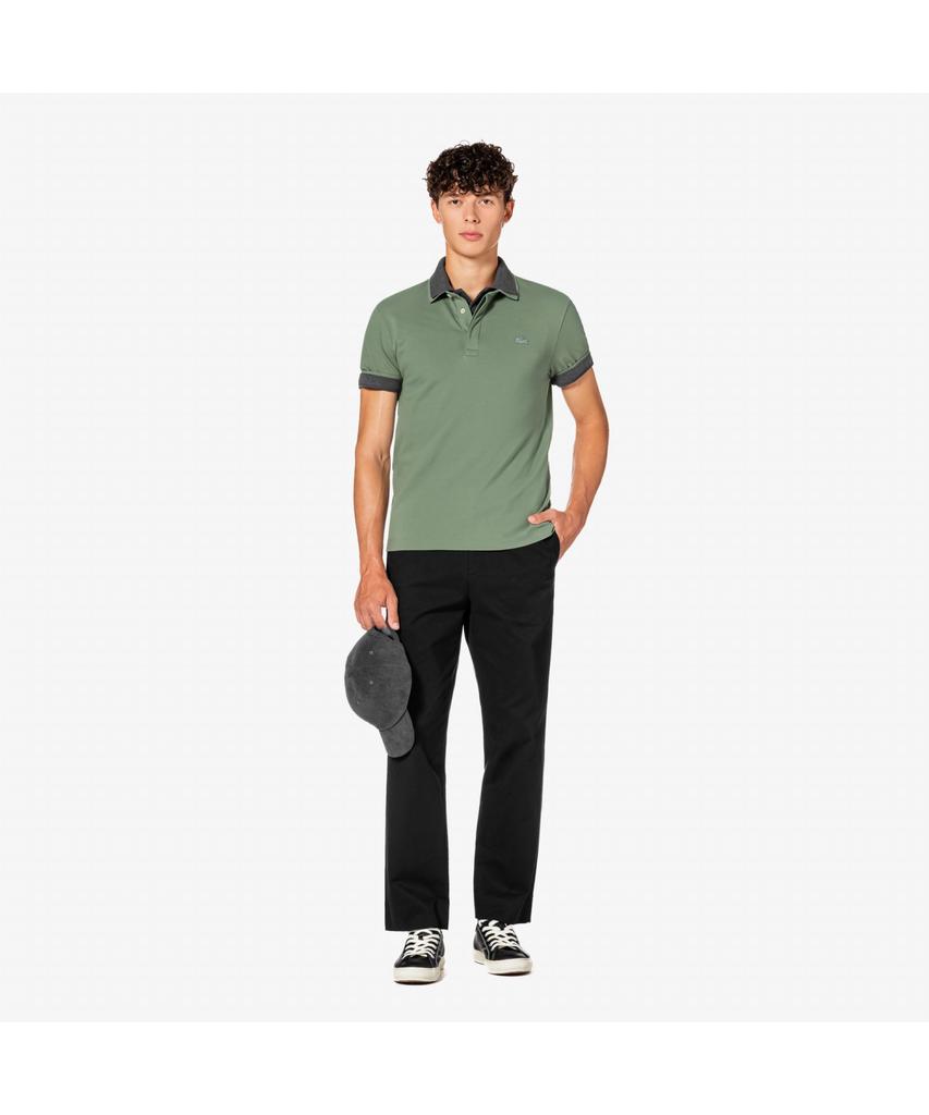 Мужская футболка-поло LACOSTE Paris с коротким рукавом Ph552E-55N S86