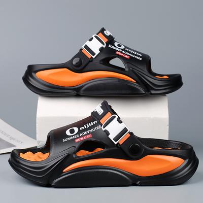 Летние мужские массажные тапочки для дома и улицы, сандалии для пляжа, удобные мягкие шлепанцы, сабо, повседневная обувь для мужчин и женщин, домашние тапочки