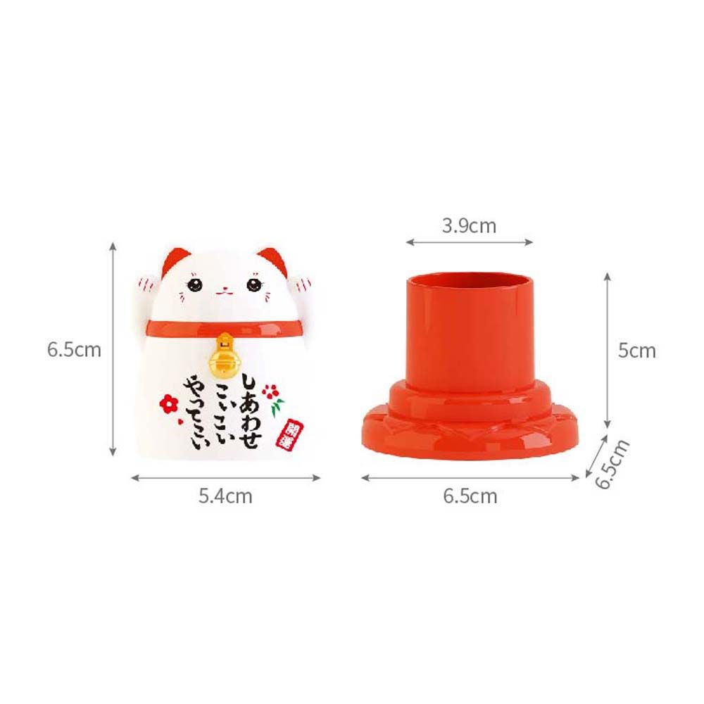 Organizer High Quality Lucky Cat Toothpick Holder Dispenser Toothpick Box Toothpick Container