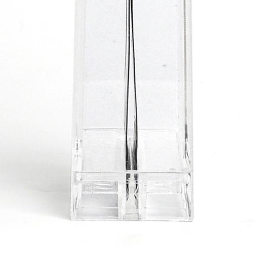 Прозрачная фоторамка, двусторонняя видимая пылезащитная основа с пазами, прочная настольная 3-дюймовая рамка для мгновенного отображения фотографий с камеры