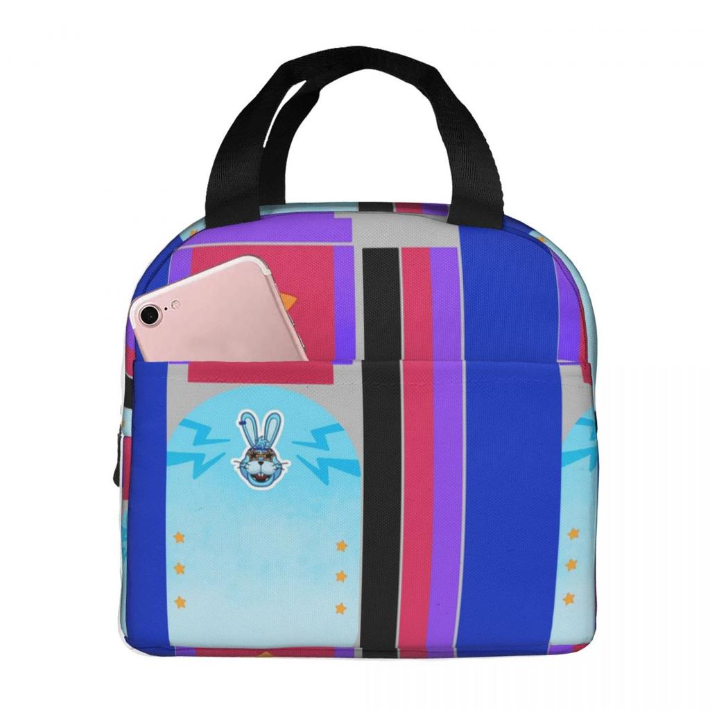 Glamrock Chica Fazbear Entertainment Insulated Lunch Bag for Women Office Cooler Thermal Food Box Tote Lunch Boxes Container