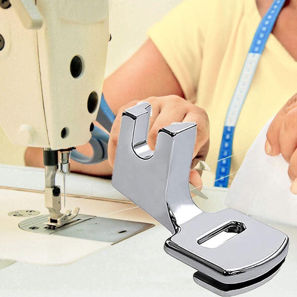 Аксессуары для швейных машин из нержавеющей стали, швейный инструмент, прижимная лапка, плиссирующая швейная машина