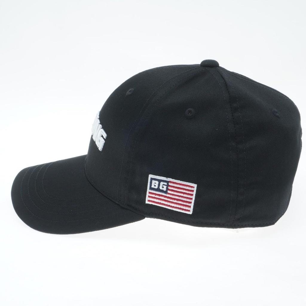 [BRIEFING] Men's Basic Cap BASIC CAP BRG251M94 BLACK Black Free Golf Wear Hat