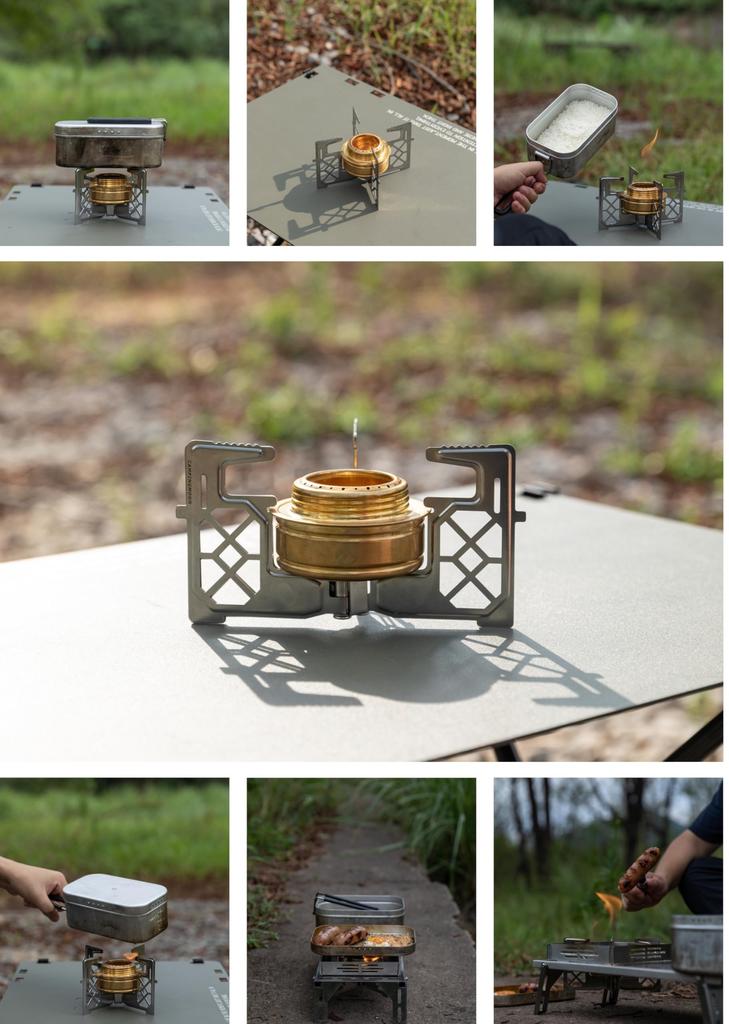 CAMPING MOON Compact Alcohol Burner/Stove AS-1-L