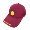 New big head circumference hat female cute smiley face embroidered baseball cap spring and autumn versatile face small sunshade cap man