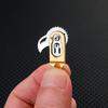 Brass Rotating Claw Knife Sharp Mini Folding Knife Pocket Knife Portable Keychain Pocket Knife Unpacking