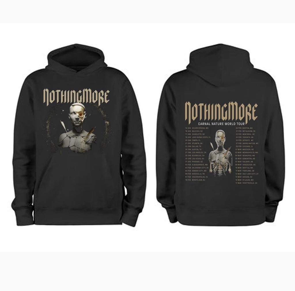 Nothing More 2026 North American Tour T shirt Or Hoodie