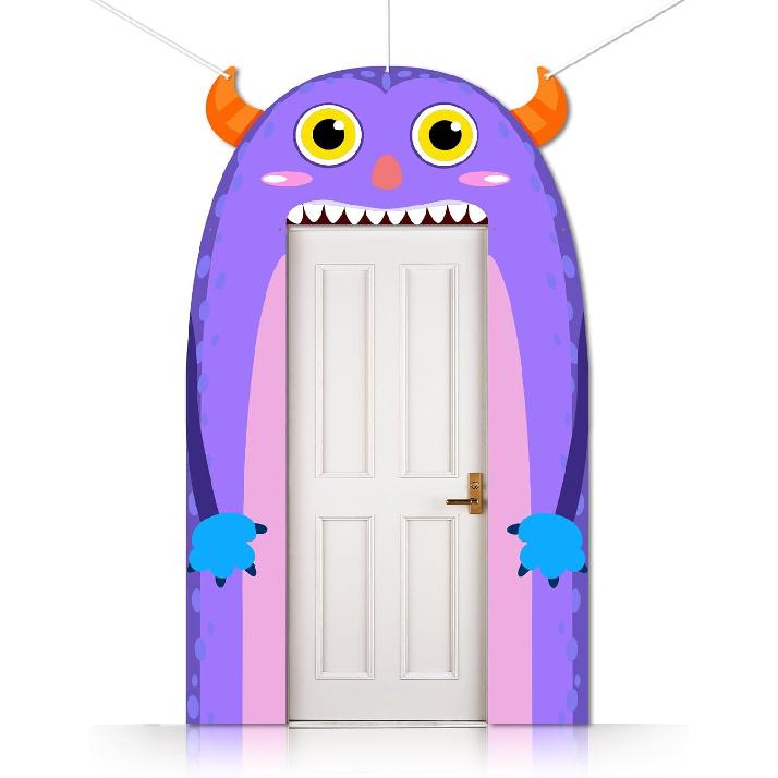 CUTHOLLOW 3 шт. Декор для вечеринки "Страна сладостей" Баннер-вывеска на крыльцо, Баннер на дверь с тематикой леденцов, пирожных, пончиков, Фотозона