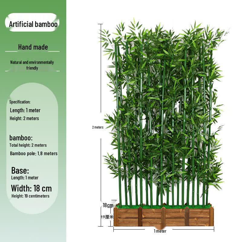 Artificial Bamboo Landscape & Decor