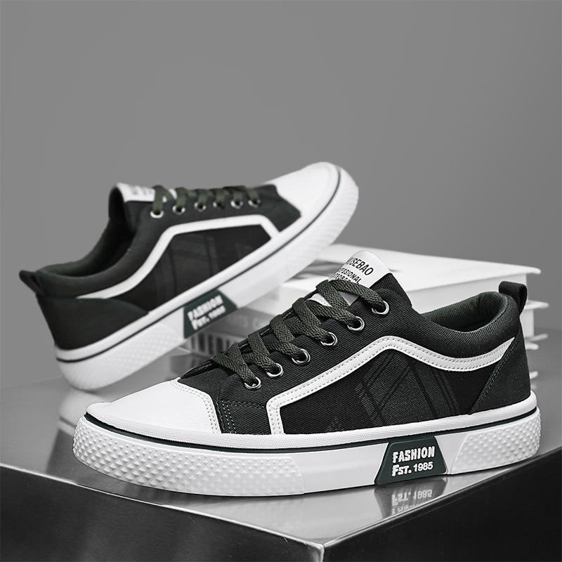 Summer New Cross-border Large-size Canvas Shoes Casual Versatile Lightweight Canvas Shoes Youth Classic Canvas Shoes Color
