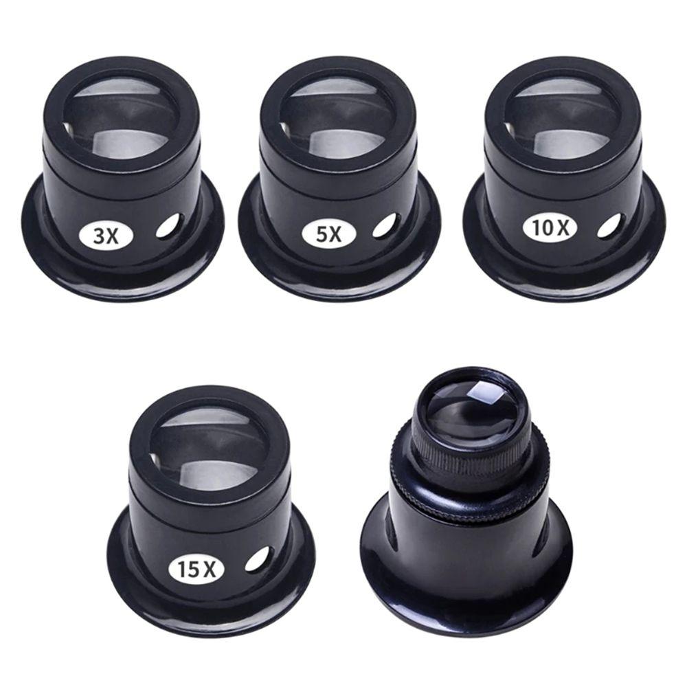 Watch Repair Tool For Watchmakers Mini Monocular Magnifying Glass Loop Magnifier Jewelers Eye Loupe