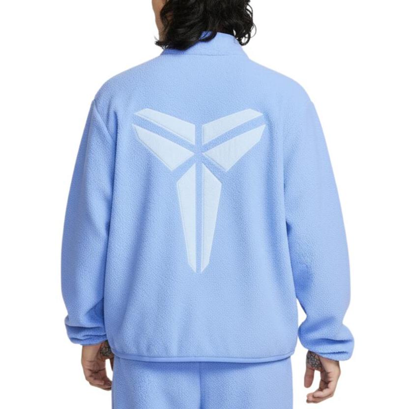 Nike Флисовая куртка с молнией и принтом логотипа Therma-FIT, синяя IM4865-494