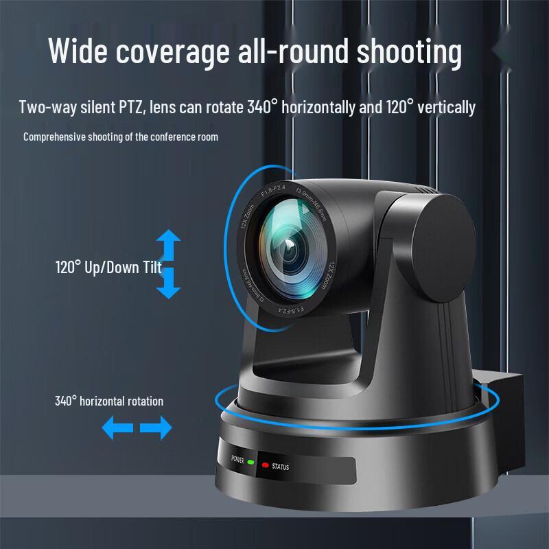 Smart Tracking AI Video Conference Camera with 12x Zoom (CN version)
