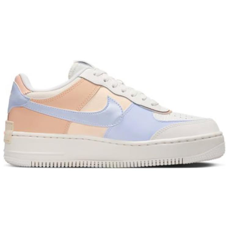 Nike Женские кроссовки Air Force 1 Shadow Sail Ghost Pale Vanilla Cream White-Onyx DZ1847-114