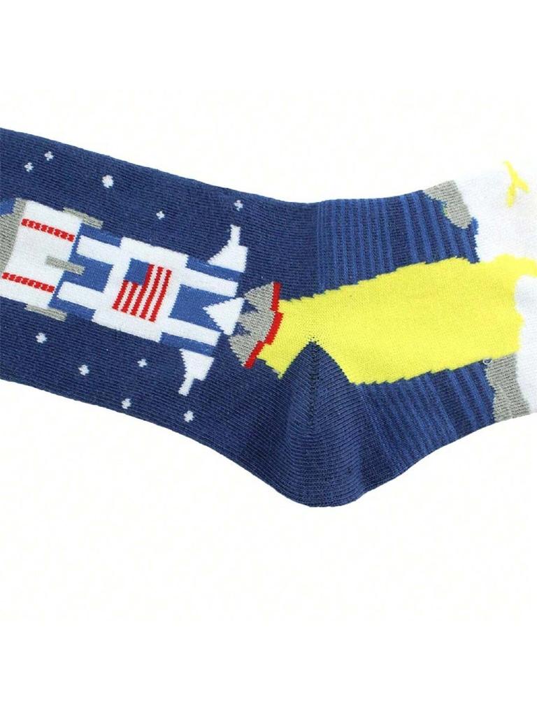 Новинка Чили Фламинго Носки Сыр Пицца Акула Дизайн Хип-хоп Смешные Носки Мужские Счастливые Носки-гольфы Харадзюку Унисекс Скейтборд