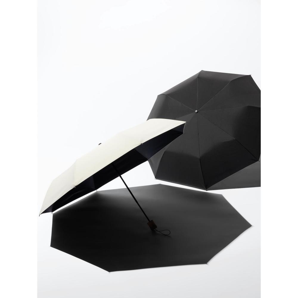 Uniqlo Зонт с защитой от ультрафиолета, Япония, компактный, с теплозащитным покрытием, спицы 55 см