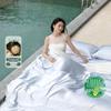 Mercury Home Textiles Silk Cooling Comforter