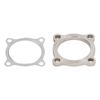 2.5in ID 4 Bolt Turbo Exhaust Downpipe Flange with Gasket 304 Stainless Steel Fit for T3 50AR T3 T4 GT35 Turbo Series