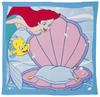 Marushin Baby Bathing Towel Disney Princess Little Mermaid Ariel 90x90cm Shell Stool 2305002100