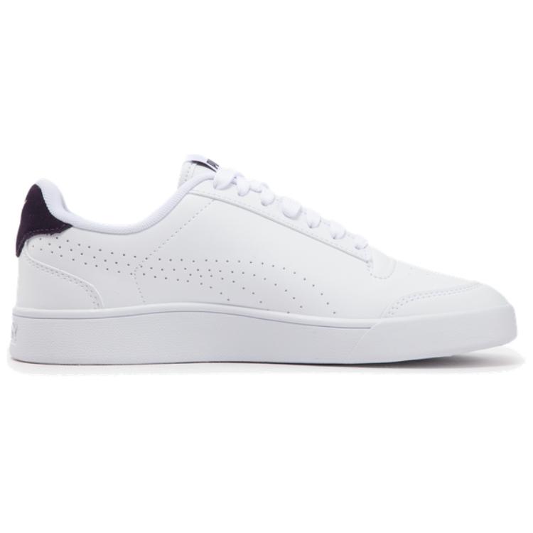 Puma Shuffle Perf Удобные Легкие Низкие Кроссовки Унисекс Белый Платиновый 380150-05