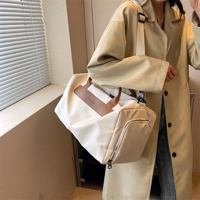 Дорожная сумка Женская фитнес-сумка большой вместимости Мужская спортивная сумка с отделением для влажных и сухих вещей Легкая сумка для ручной клади Сумка для путешествий на короткие расстояния