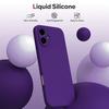 Защитный чехол - BOOLING - для iPhone 17 Pro - Мягкий Тонкий Силиконовый Защита от Царапин Темно-фиолетовый