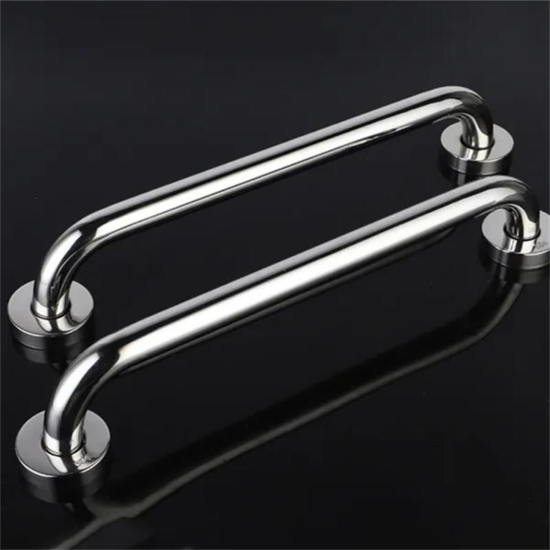Stainless Steel Grab Tub Toilet Shower Handrail Fixed Wall Bar Handle Safety Support Handles Towel Holder Bathroom Accessories