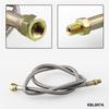 Turbo Oil Inlet Feed Line Adapter Kit For T3 Turbo Turbocharger Stainless Steel